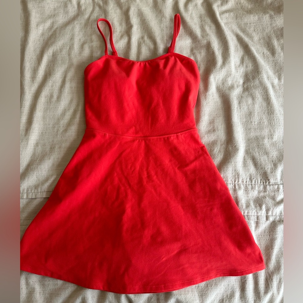 ALO Yoga Red Hot Summer Tennis Dress